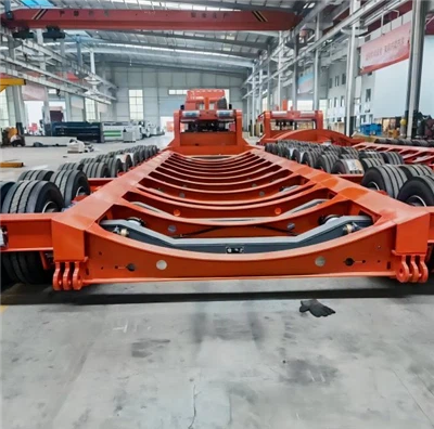 3AXLE 40 톤 gooseneck 트레일러